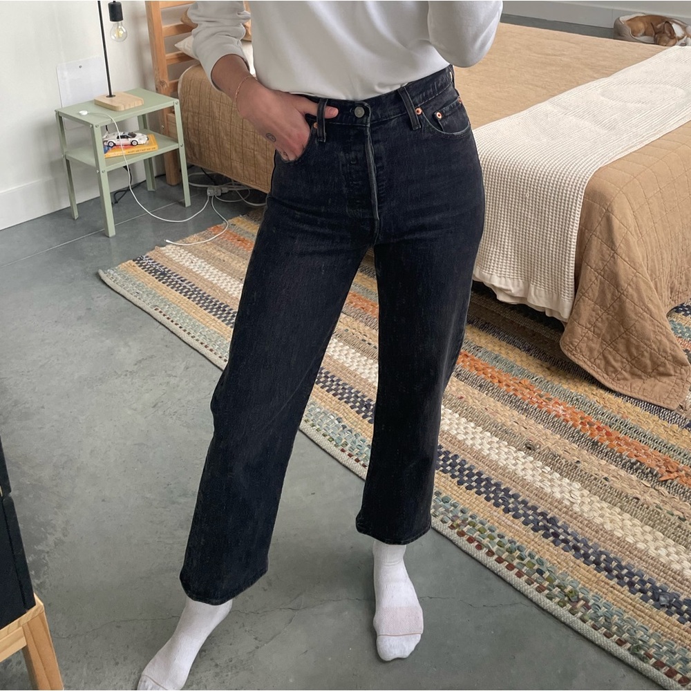 levi’s ribcage straight ankle jean